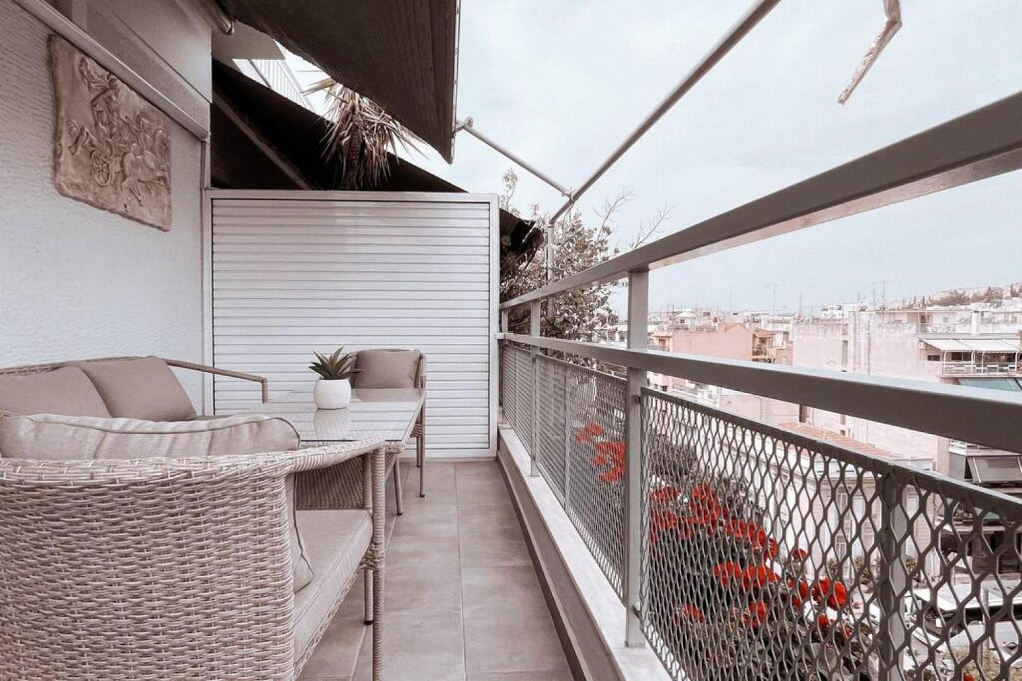 Penthouse - Amazing View In The Center Of Athensアパートメント エクステリア 写真