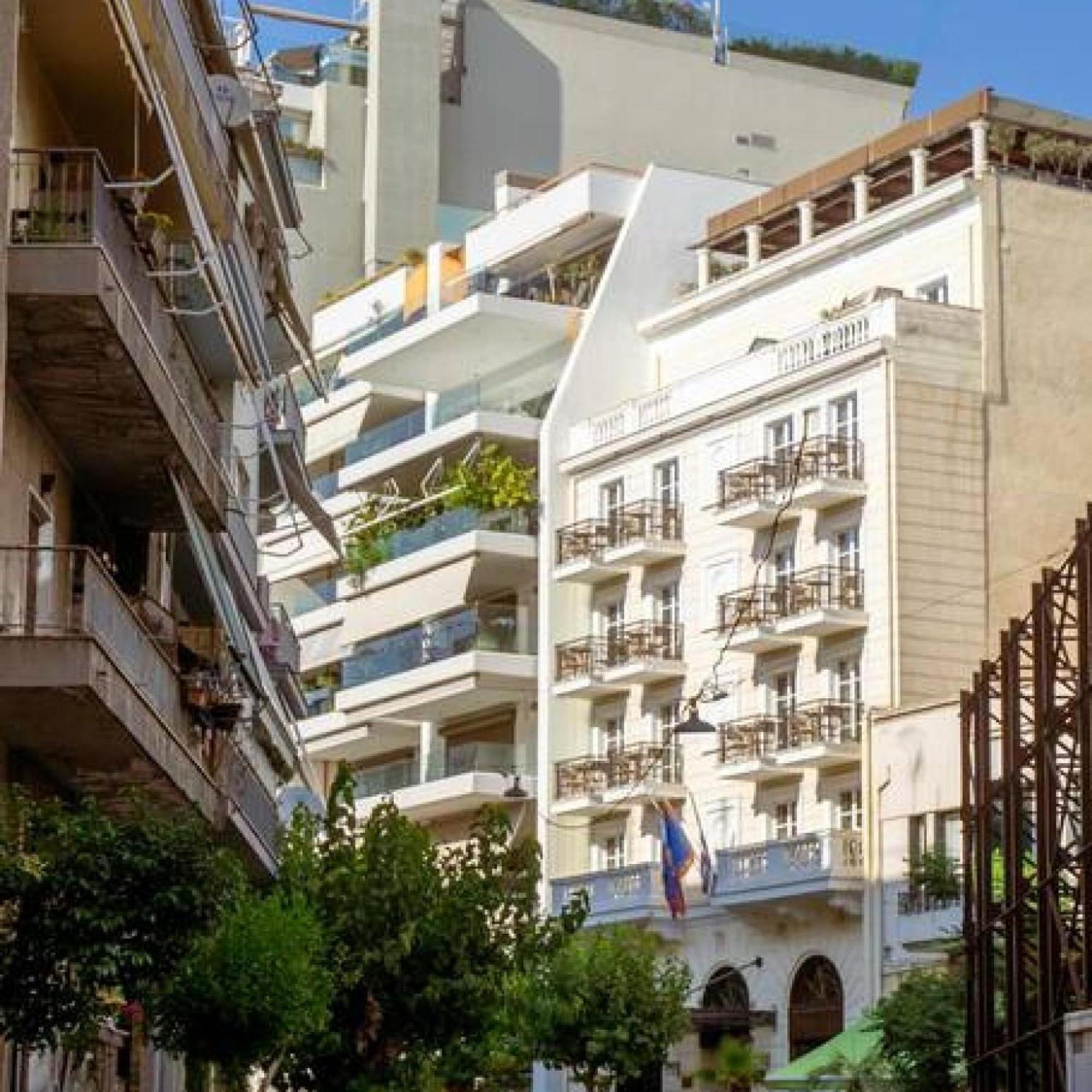 Penthouse - Amazing View In The Center Of Athensアパートメント エクステリア 写真